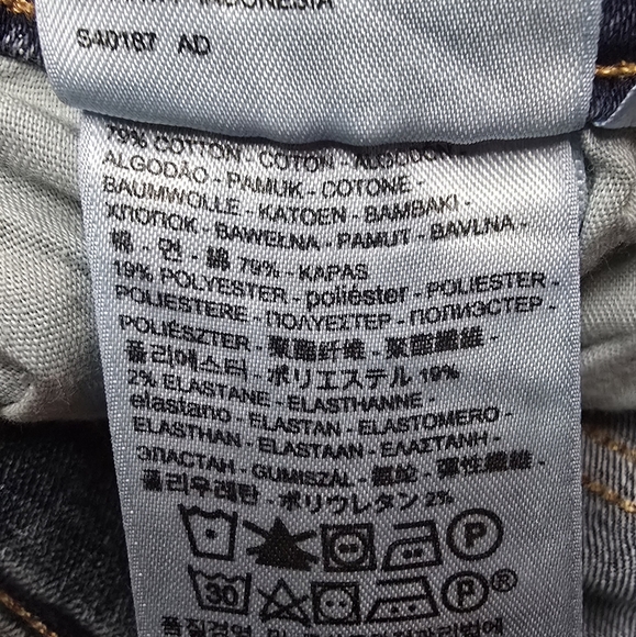 Women's Jeans Levi's Mid Rise Skinny size 29, 30, 31, 33 NEW - Picture 6 of 6